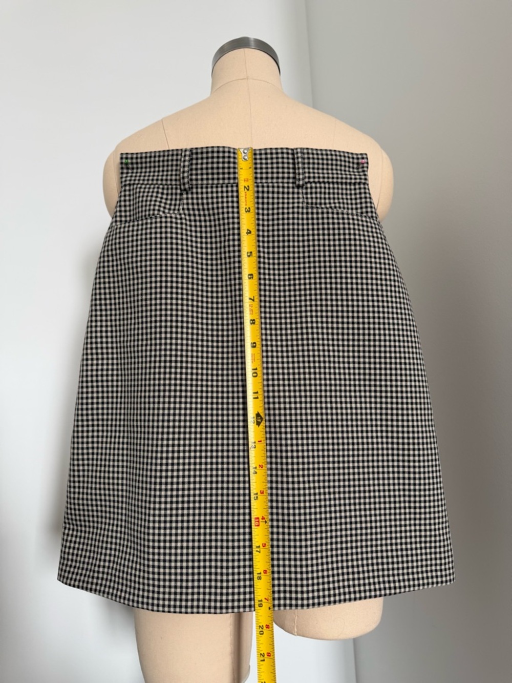 Vintage Checkered Gingham Skirt - Picture 13 of 15